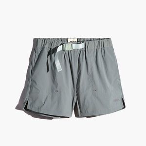 NWT - Madewell MWL Nylon Cargo Shorts - Architect Green - Size Small